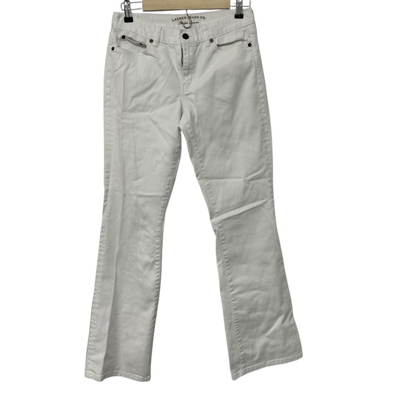 Ralph Lauren Jeans Women's Boot Cut White Size 6 , Spring, Summer - Picture 1 of 6